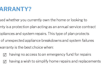 home warranty definition